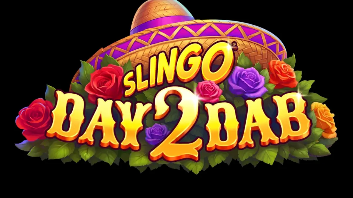 Slingo Day 2 Dab স্লট গেমের রঙিন মেক্সিকান থিমযুক্ত ইন্টারফেস